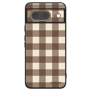 Obal pro Google Pixel 8 - Brown grid