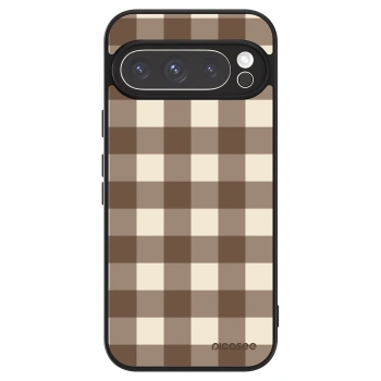 Obal pro Google Pixel 9 Pro - Brown grid