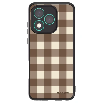 Obal pro Honor 400 Lite 5G - Brown grid