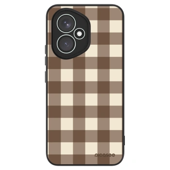 Obal pro Honor 400 5G - Brown grid