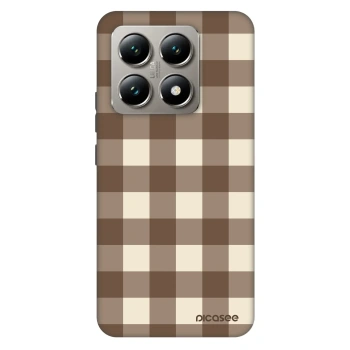 Obal pro Xiaomi 14T - Brown grid