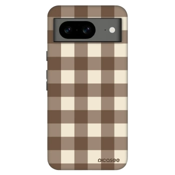 Obal pro Google Pixel 8 Pro - Brown grid