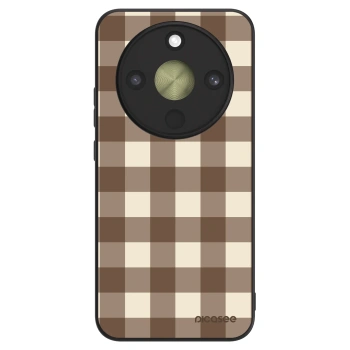 Obal pro Honor Magic8 Lite 5G - Brown grid