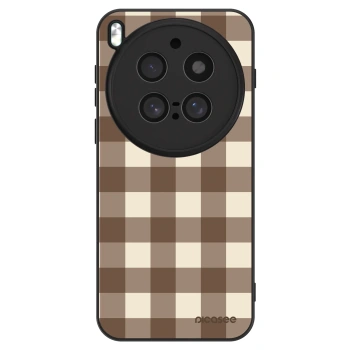 Obal pro Vivo X300 Pro - Brown grid