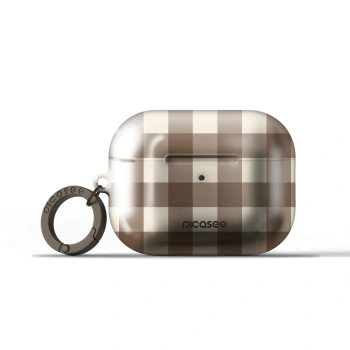 Obal pro Apple AirPods Pro 3 - Brown grid