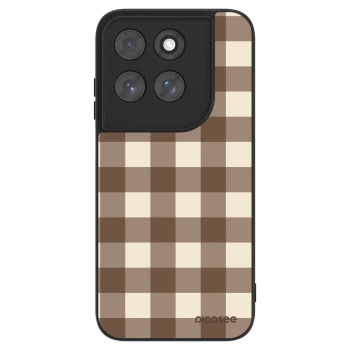 Obal pro Motorola Moto G77 - Brown grid
