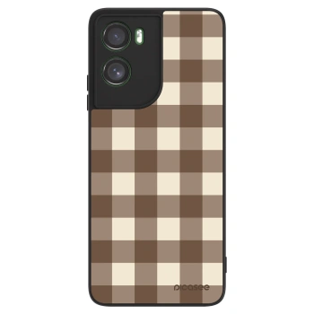 Obal pro Motorola Moto G06 - Brown grid