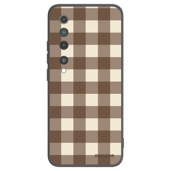 Obal pro Xiaomi Mi 10 - Brown grid