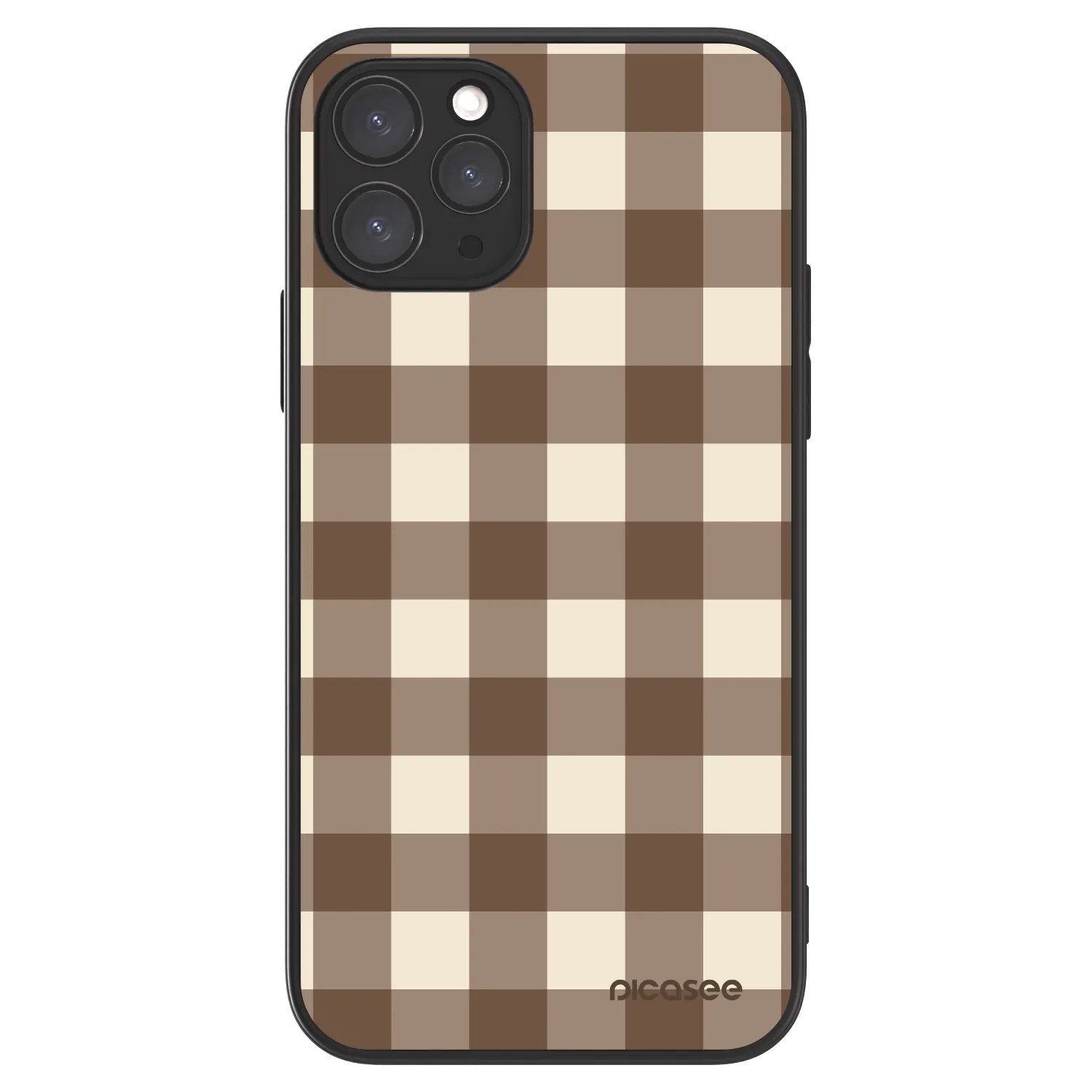 Picasee ULTIMATE CASE pro Apple iPhone 11 Pro - Brown grid