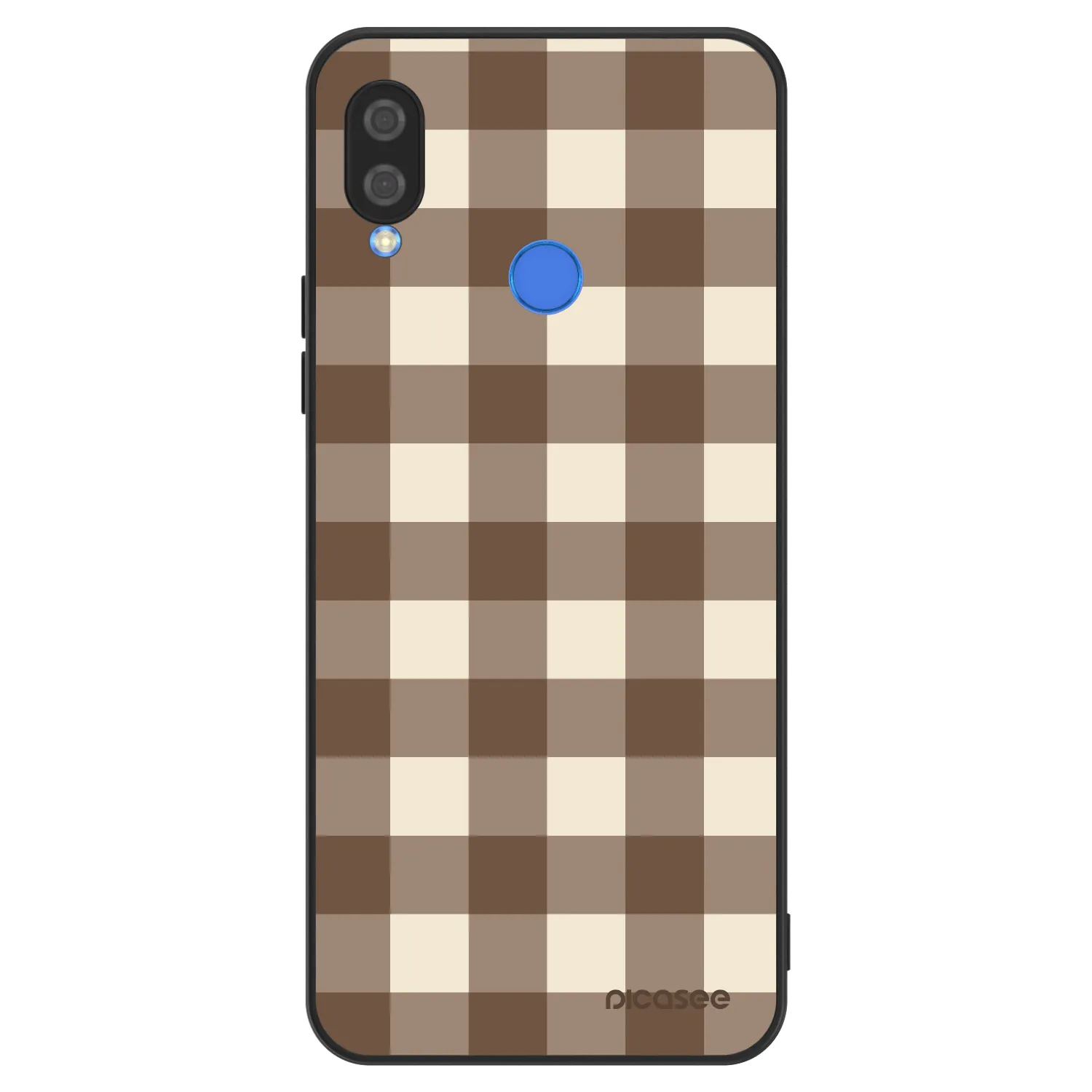 Picasee ULTIMATE CASE pro Huawei Nova 3 - Brown grid