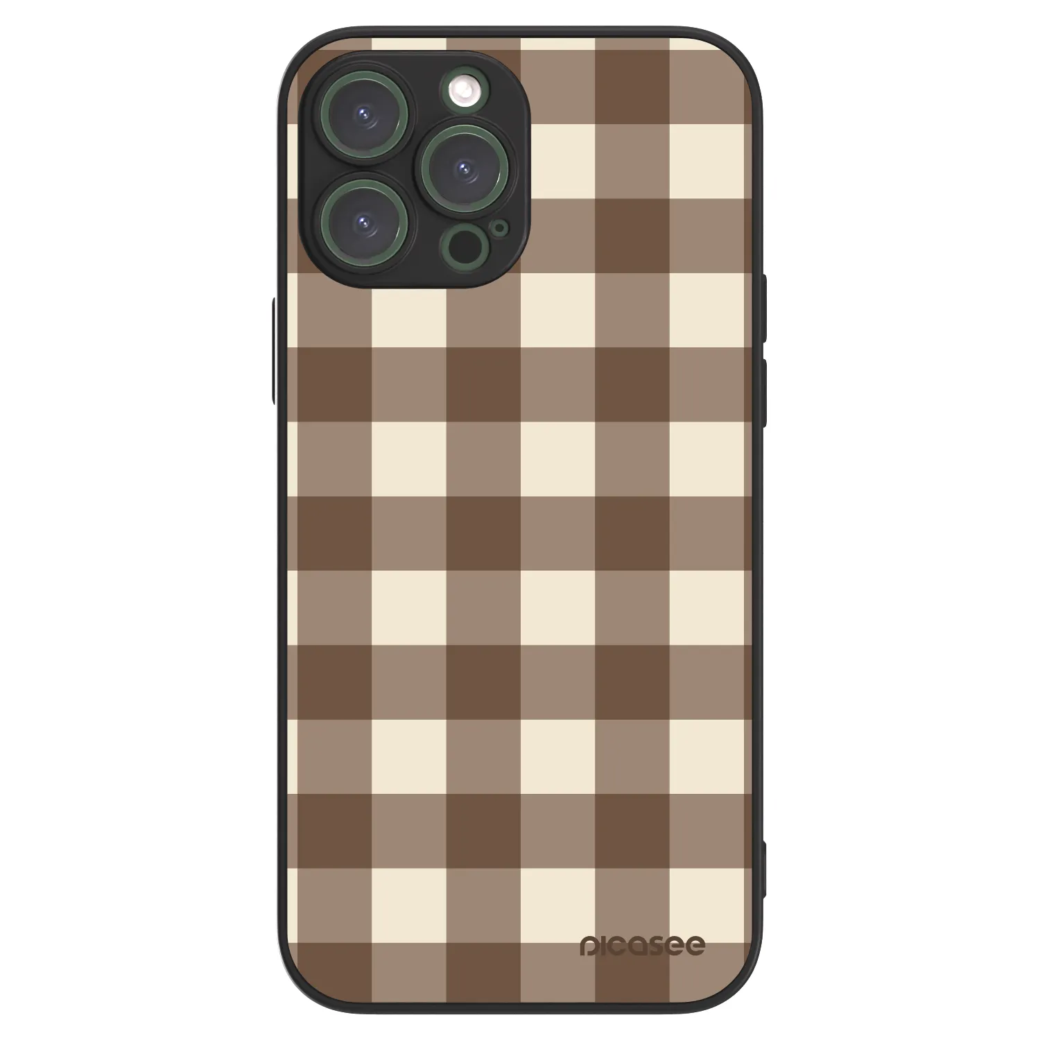 Picasee ULTIMATE CASE pro Apple iPhone 13 Pro Max - Brown grid