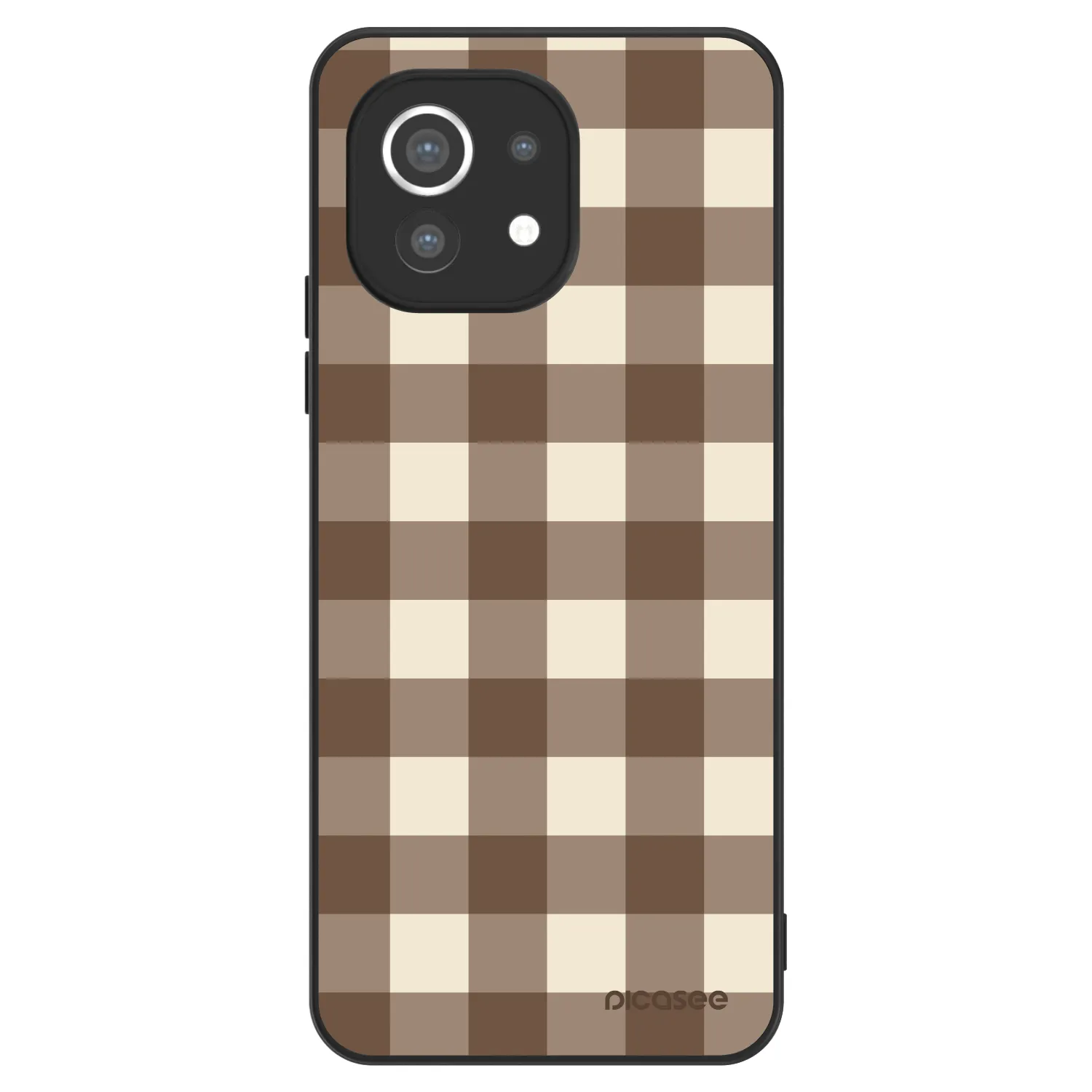 Picasee ULTIMATE CASE pro Xiaomi Mi 11 - Brown grid