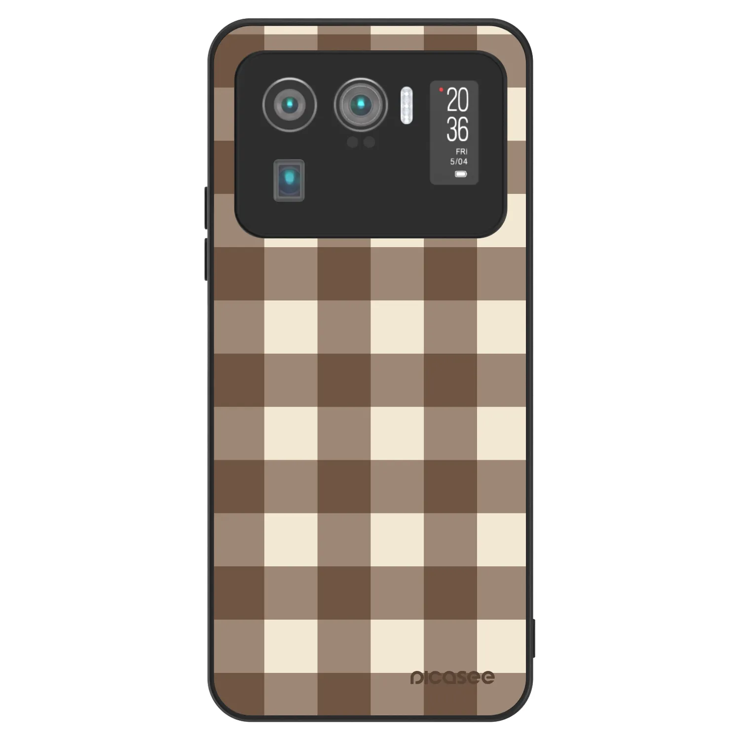 Picasee ULTIMATE CASE pro Xiaomi Mi 11 Ultra - Brown grid
