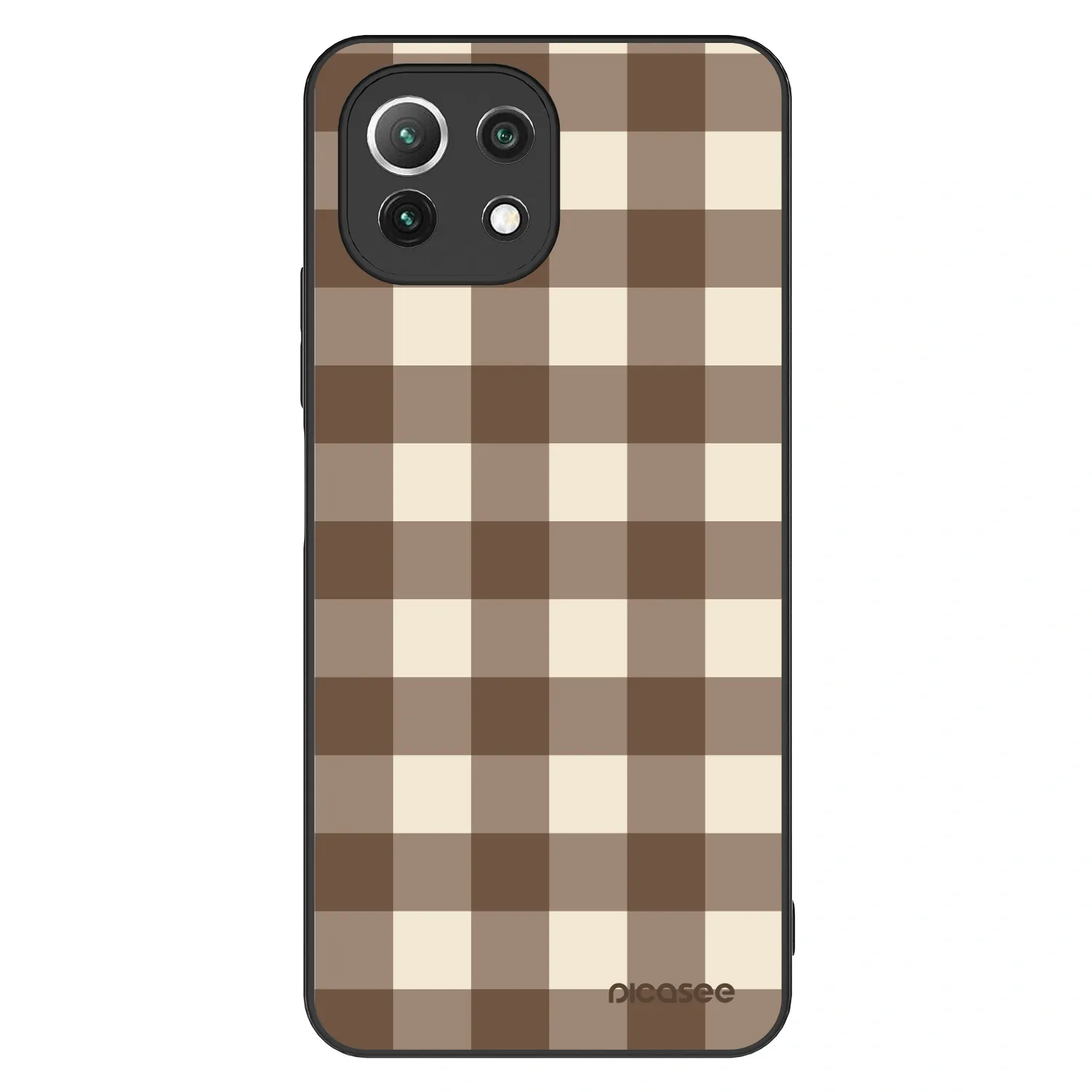 Picasee ULTIMATE CASE pro Xiaomi 11 Lite 5G NE - Brown grid