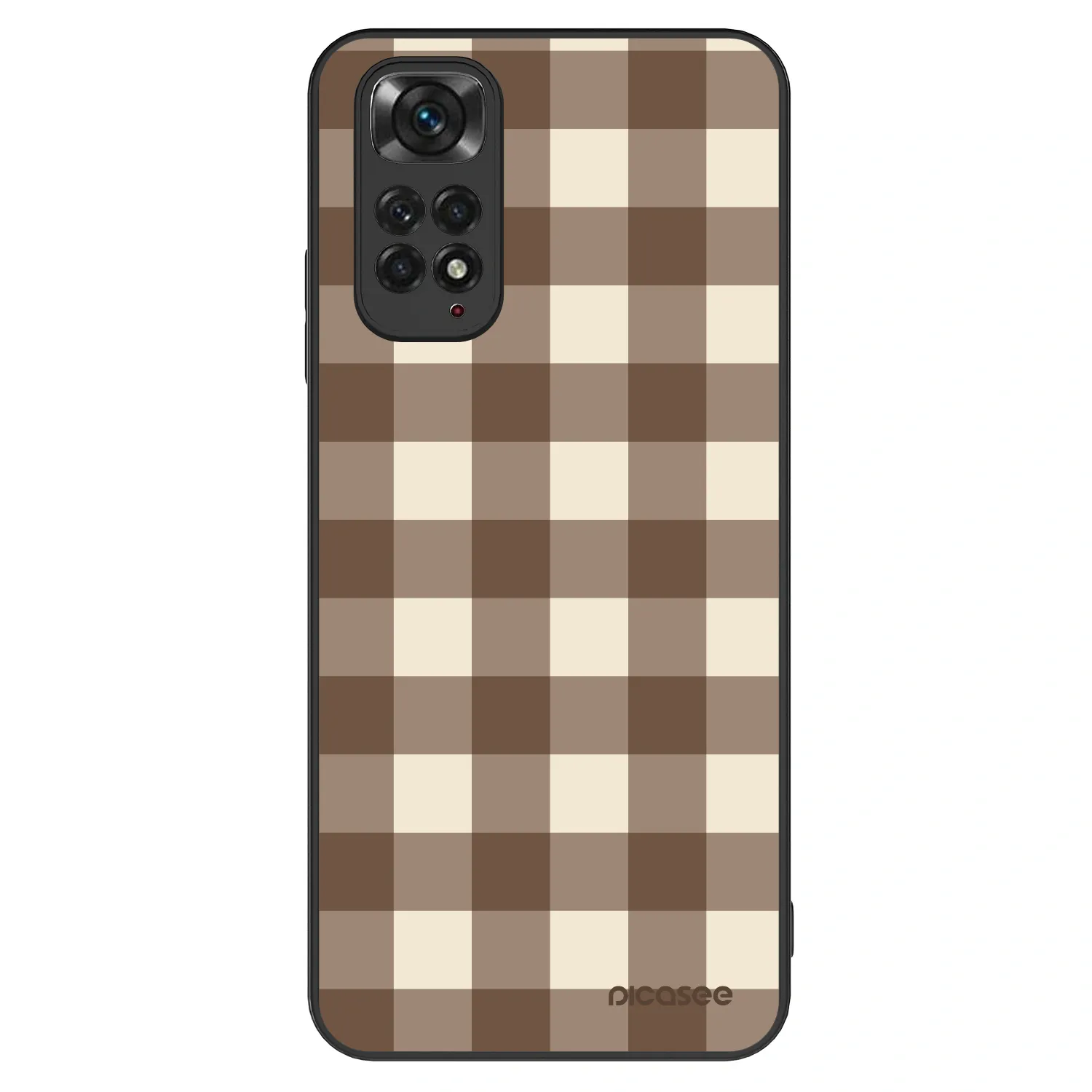 Picasee ULTIMATE CASE pro Xiaomi Redmi Note 11S 4G - Brown grid