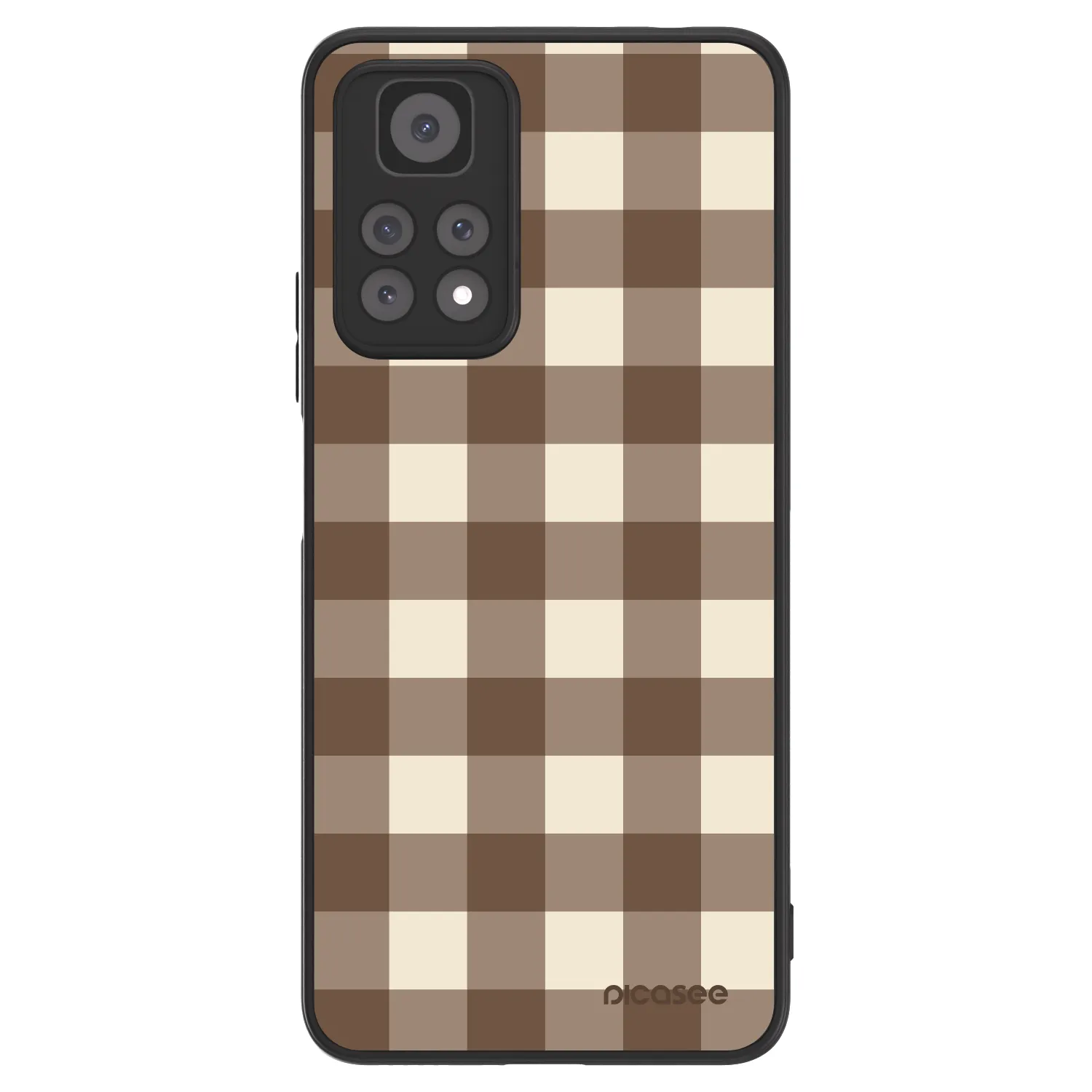 Picasee ULTIMATE CASE pro Xiaomi Redmi Note 11 Pro - Brown grid