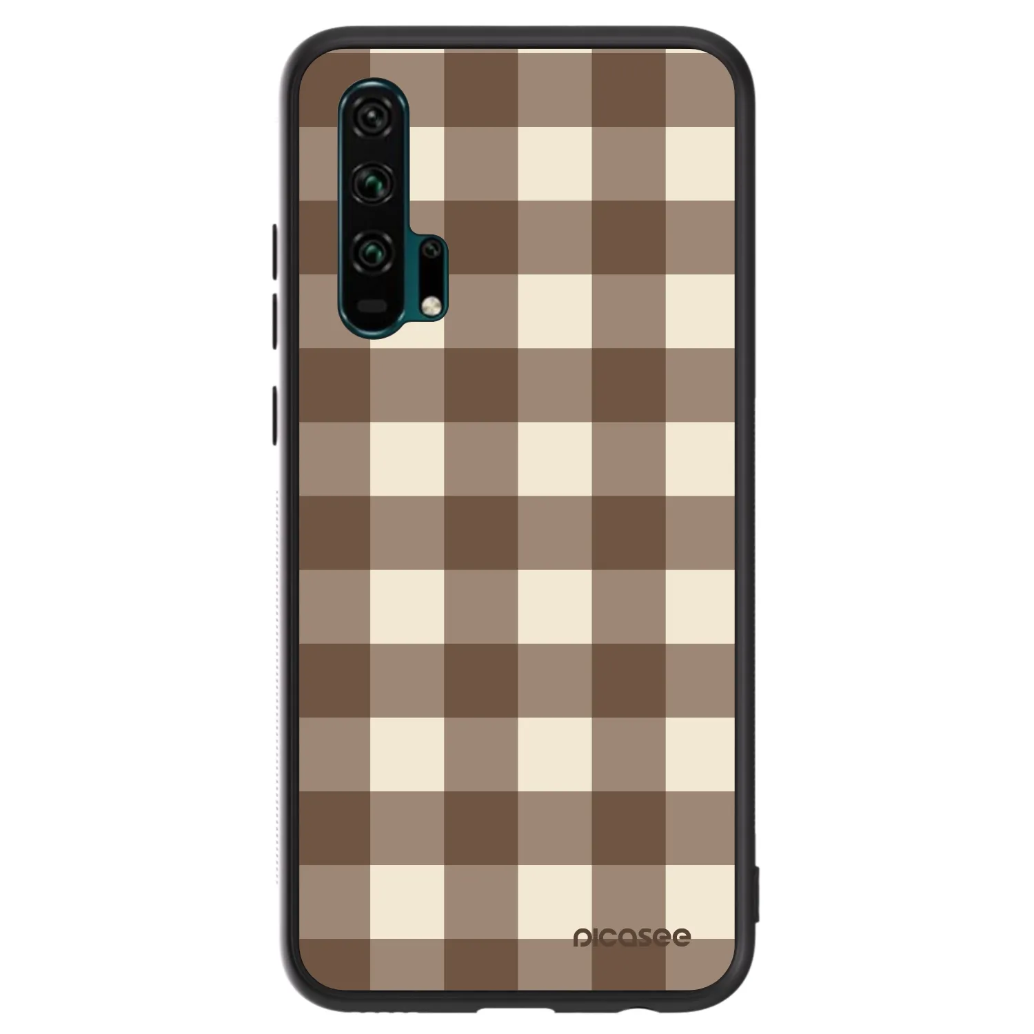 Picasee ULTIMATE CASE pro Honor 20 Pro - Brown grid