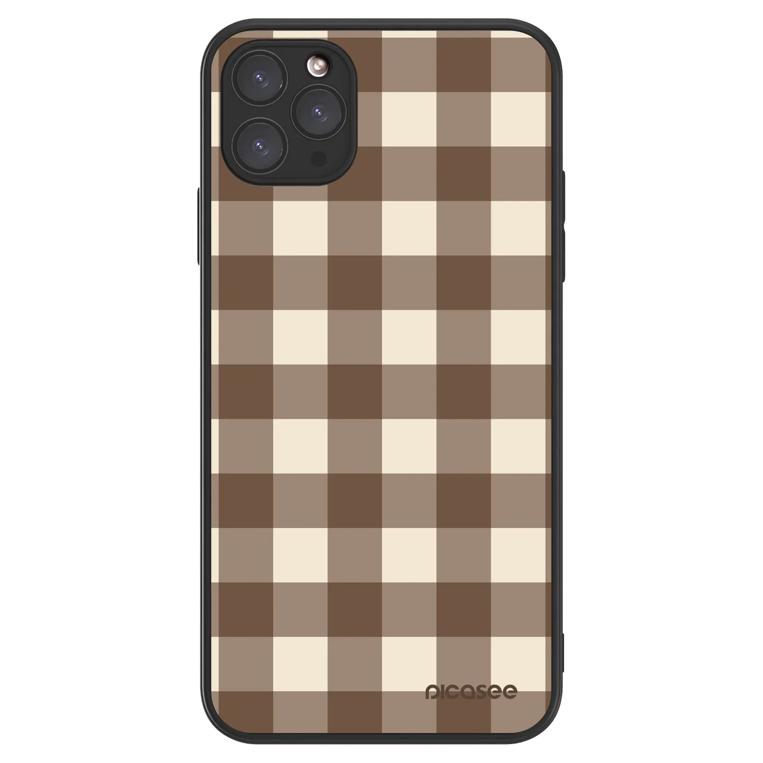 Picasee ULTIMATE CASE MagSafe pro Apple iPhone 11 Pro Max - Brown grid