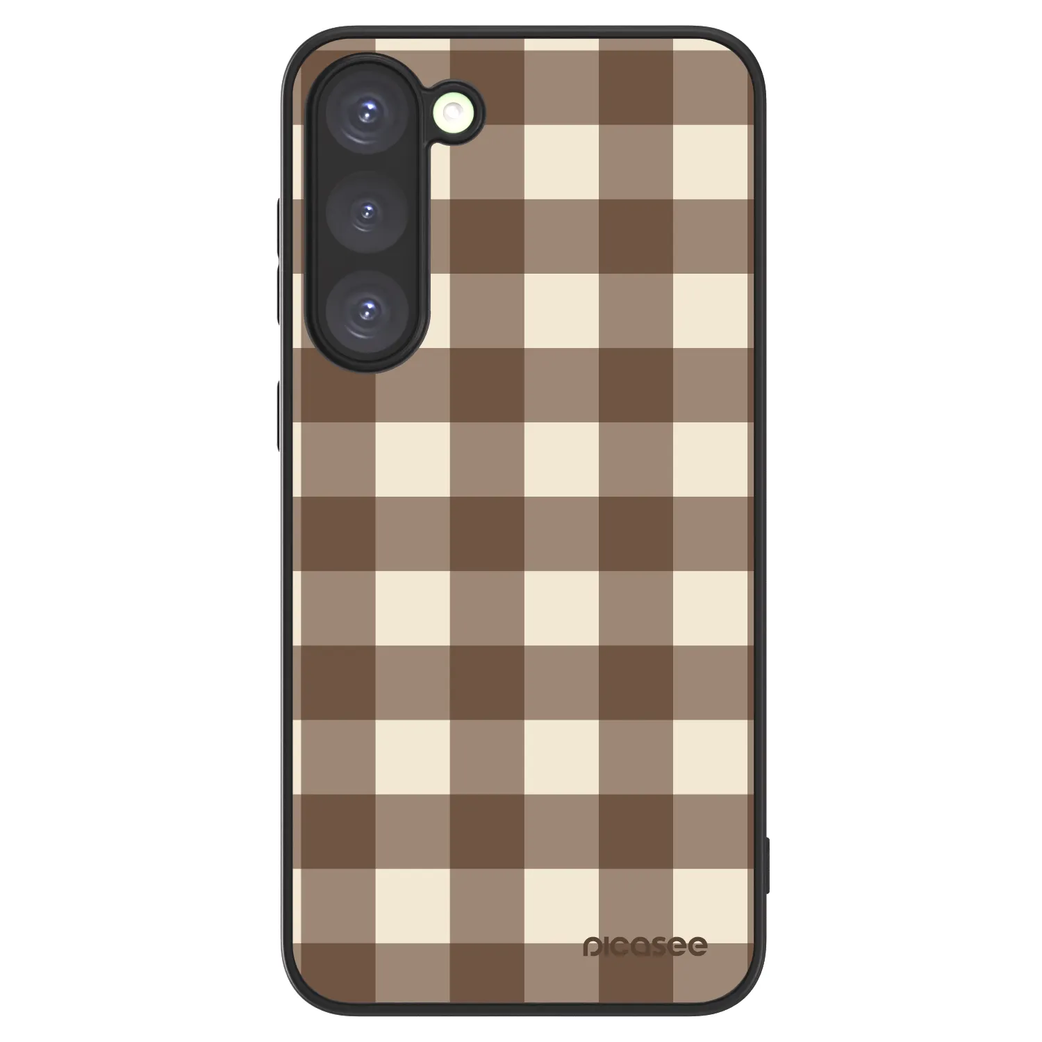 Picasee ULTIMATE CASE pro Samsung Galaxy S23+ 5G - Brown grid