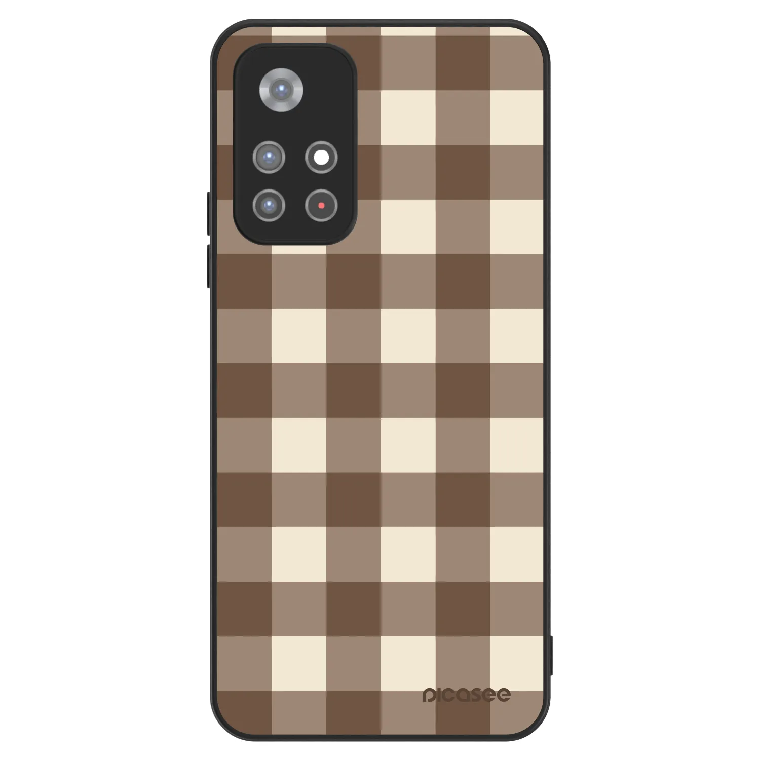 Picasee ULTIMATE CASE pro Xiaomi Redmi Note 11S 5G - Brown grid