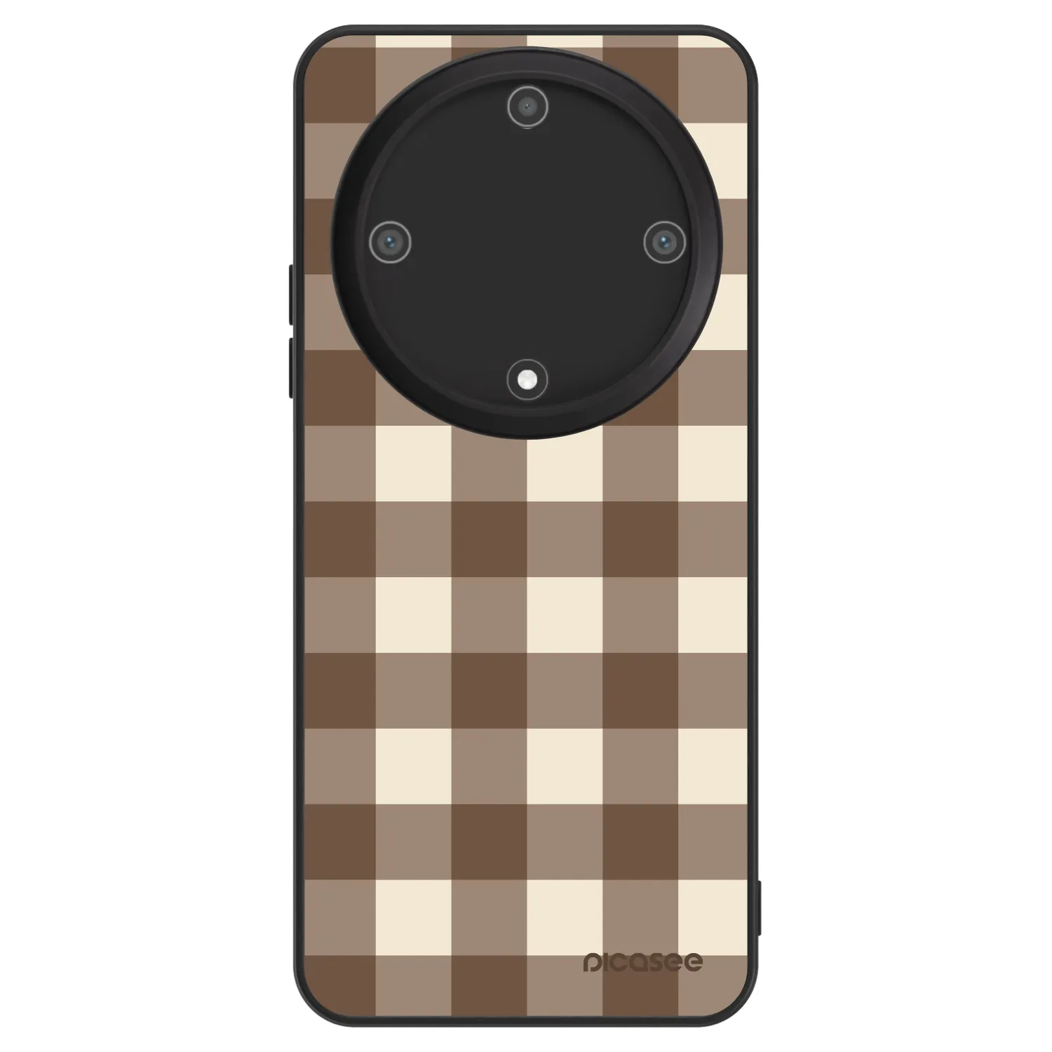 Picasee ULTIMATE CASE pro Honor Magic5 Lite 5G - Brown grid