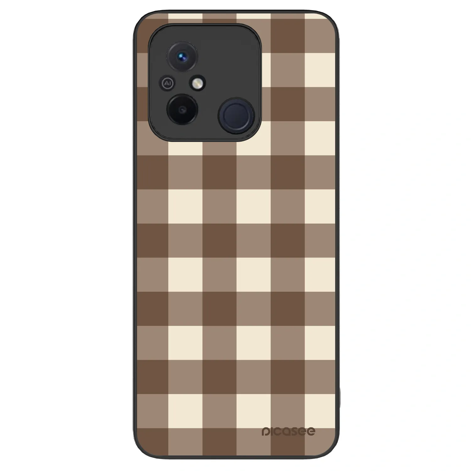 Picasee ULTIMATE CASE pro Xiaomi Redmi 12C - Brown grid