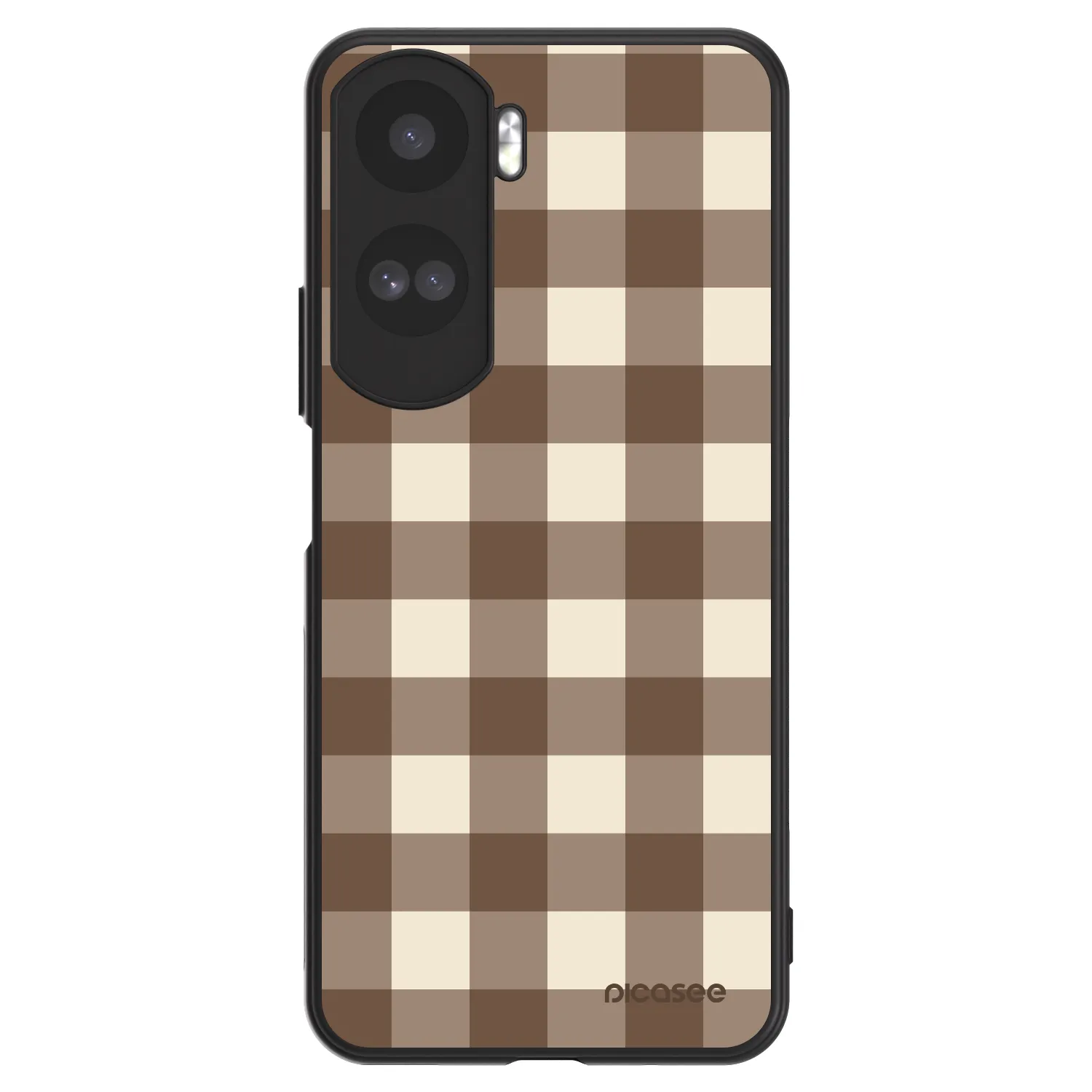 Picasee ULTIMATE CASE pro Honor 90 Lite 5G - Brown grid