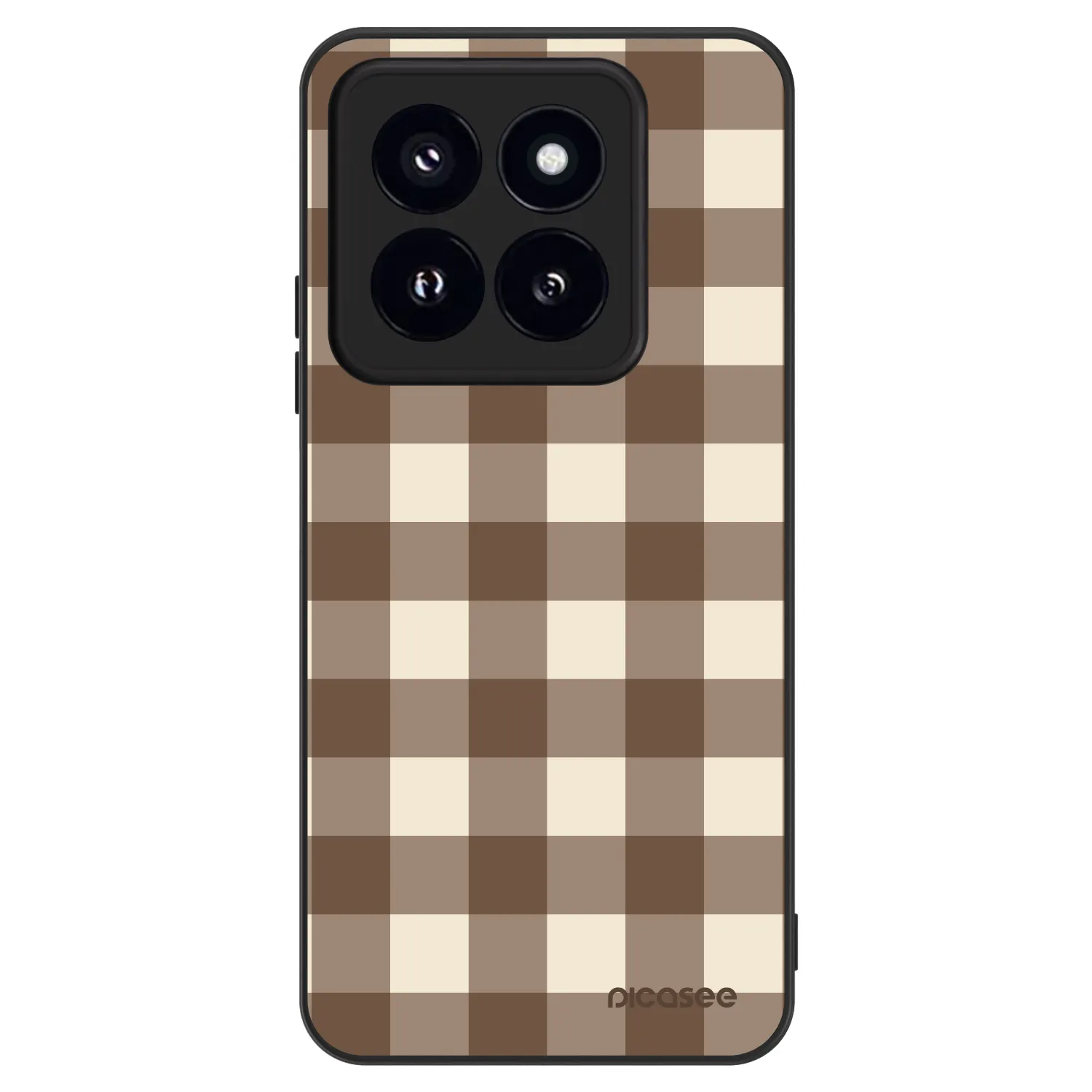 Picasee ULTIMATE CASE pro Xiaomi 14 Pro - Brown grid