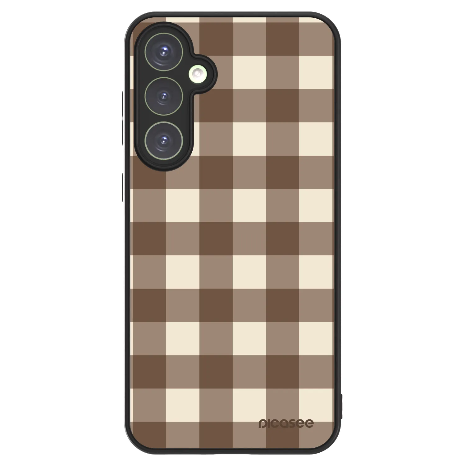 Picasee ULTIMATE CASE pro Samsung Galaxy S23 FE S711B - Brown grid