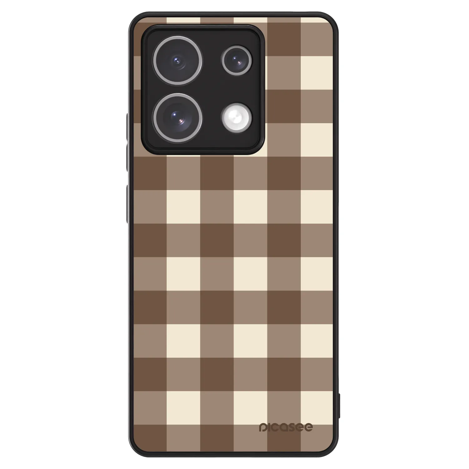 Picasee ULTIMATE CASE pro Xiaomi Redmi Note 13 Pro 5G - Brown grid
