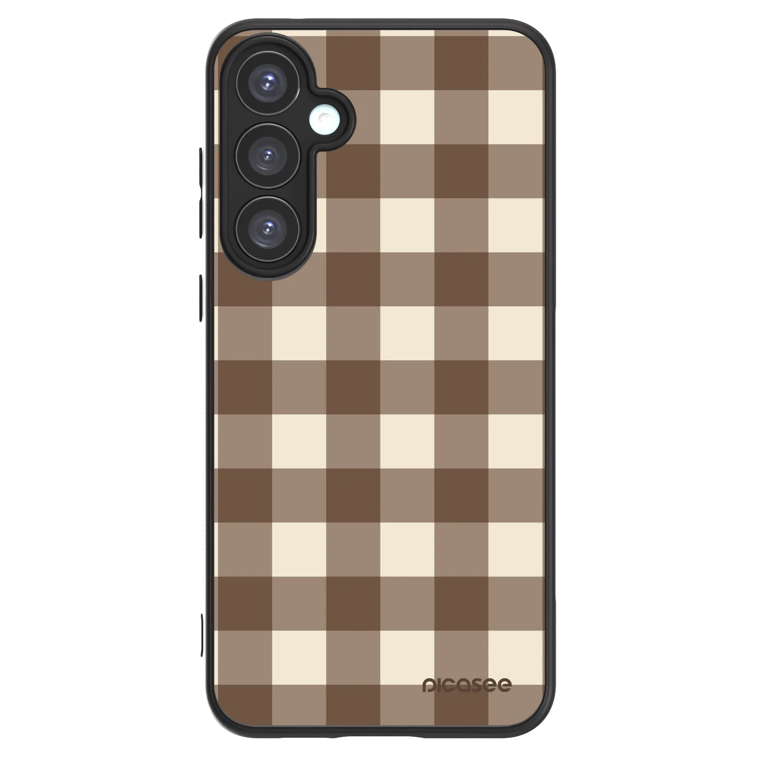 Picasee ULTIMATE CASE pro Samsung Galaxy A55 5G A556B - Brown grid