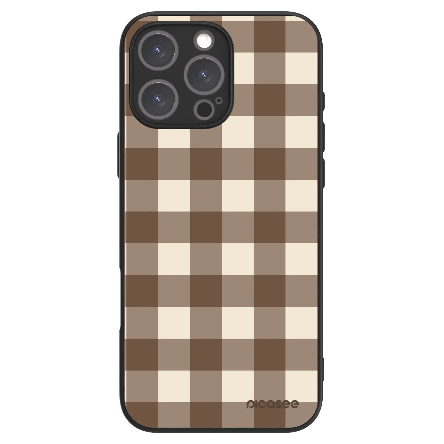 Picasee ULTIMATE CASE pro Apple iPhone 16 Pro Max - Brown grid