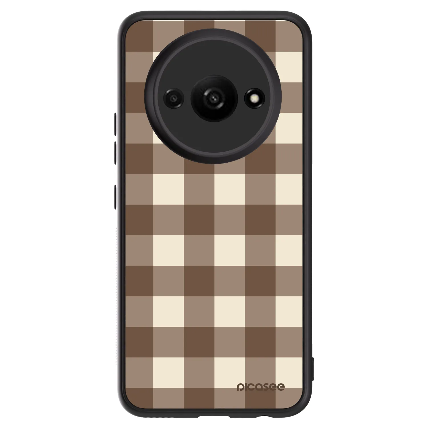 Picasee ULTIMATE CASE pro Xiaomi Redmi A3 - Brown grid