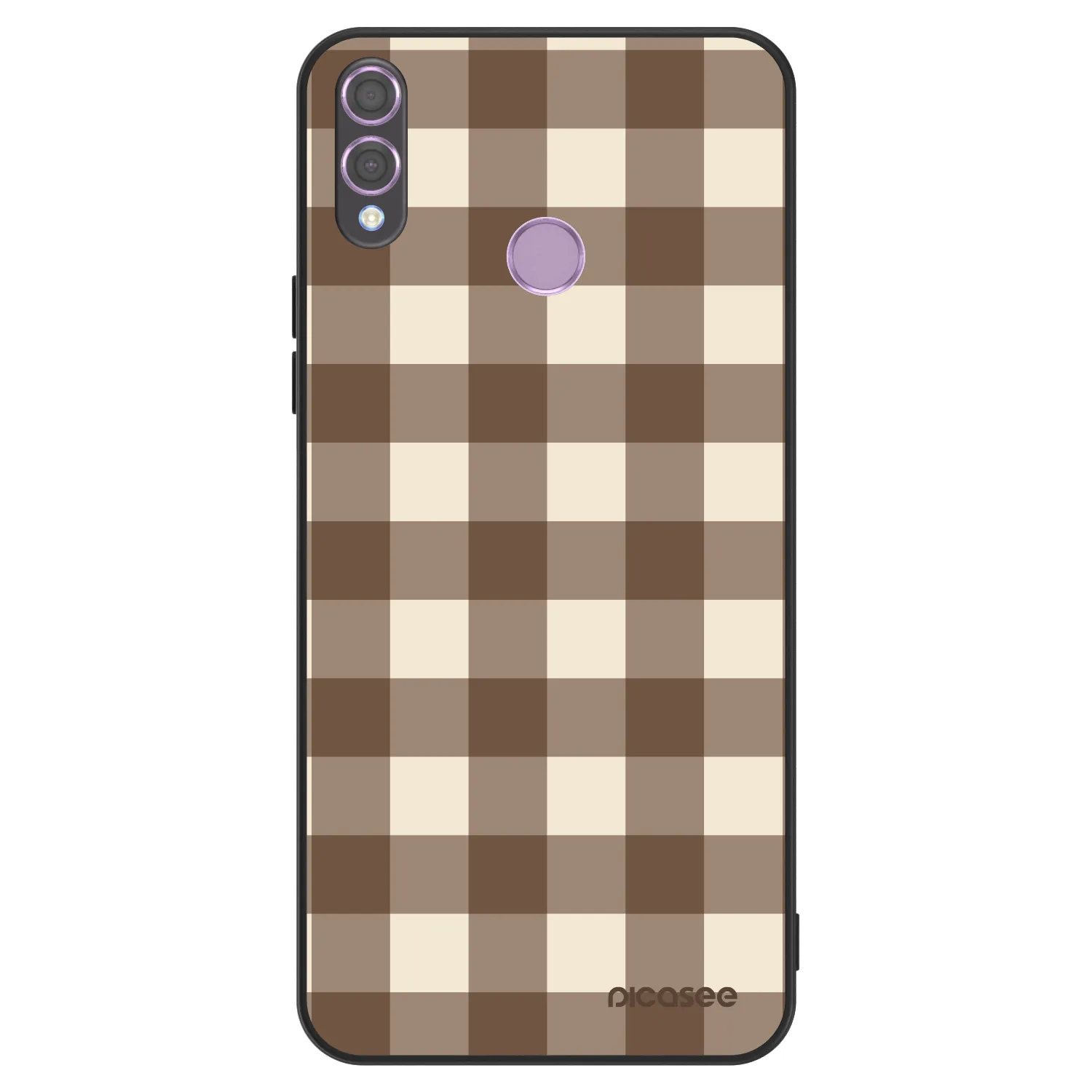 Picasee ULTIMATE CASE pro Honor 8X - Brown grid