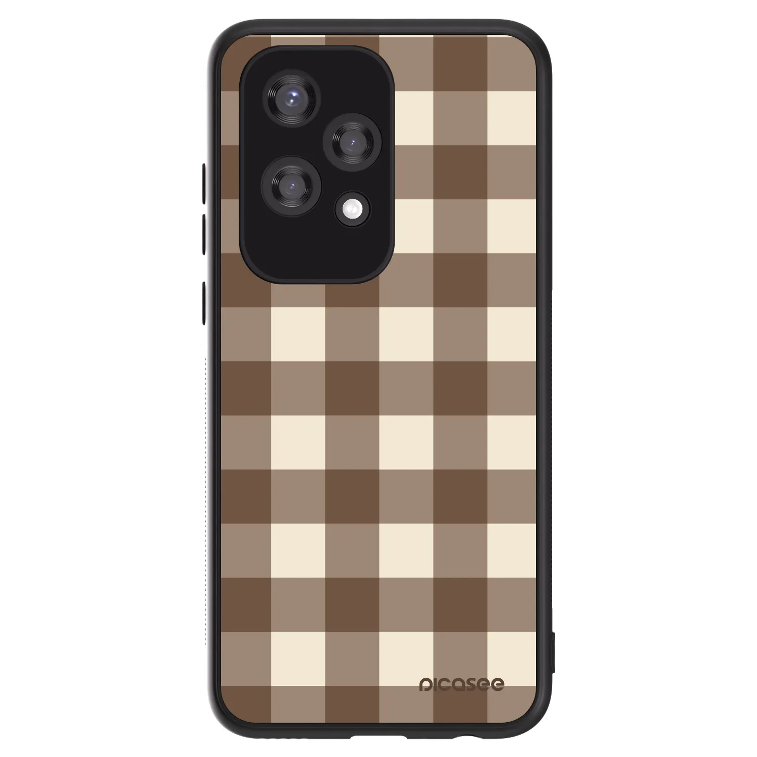 Picasee ULTIMATE CASE pro Honor 200 Lite - Brown grid