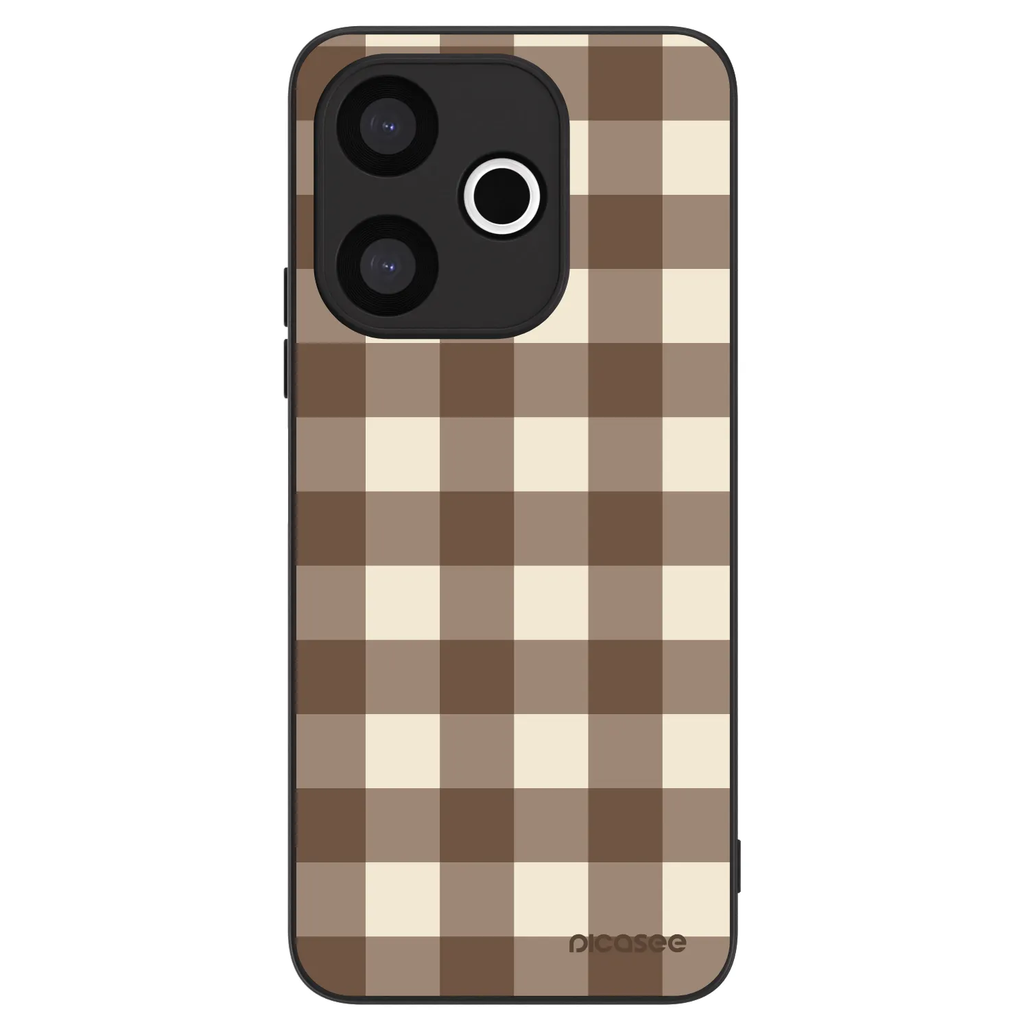 Picasee ULTIMATE CASE pro Xiaomi Redmi 13 4G - Brown grid