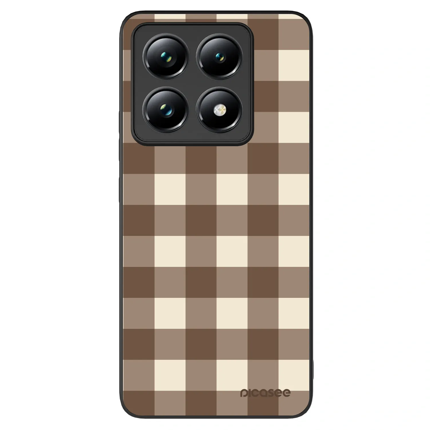 Picasee ULTIMATE CASE pro Xiaomi 14T Pro - Brown grid