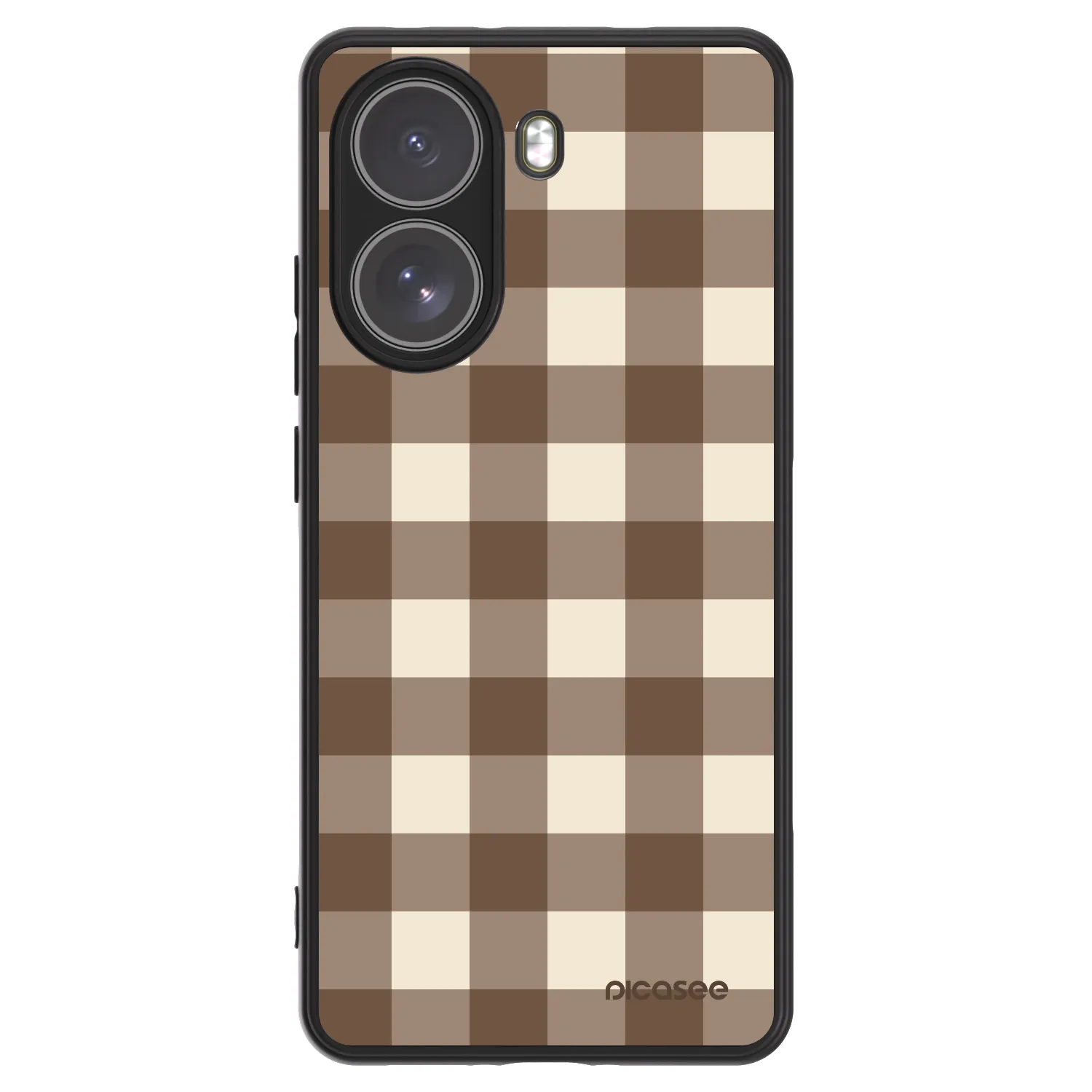 Picasee ULTIMATE CASE pro Xiaomi Poco X7 Pro 5G - Brown grid