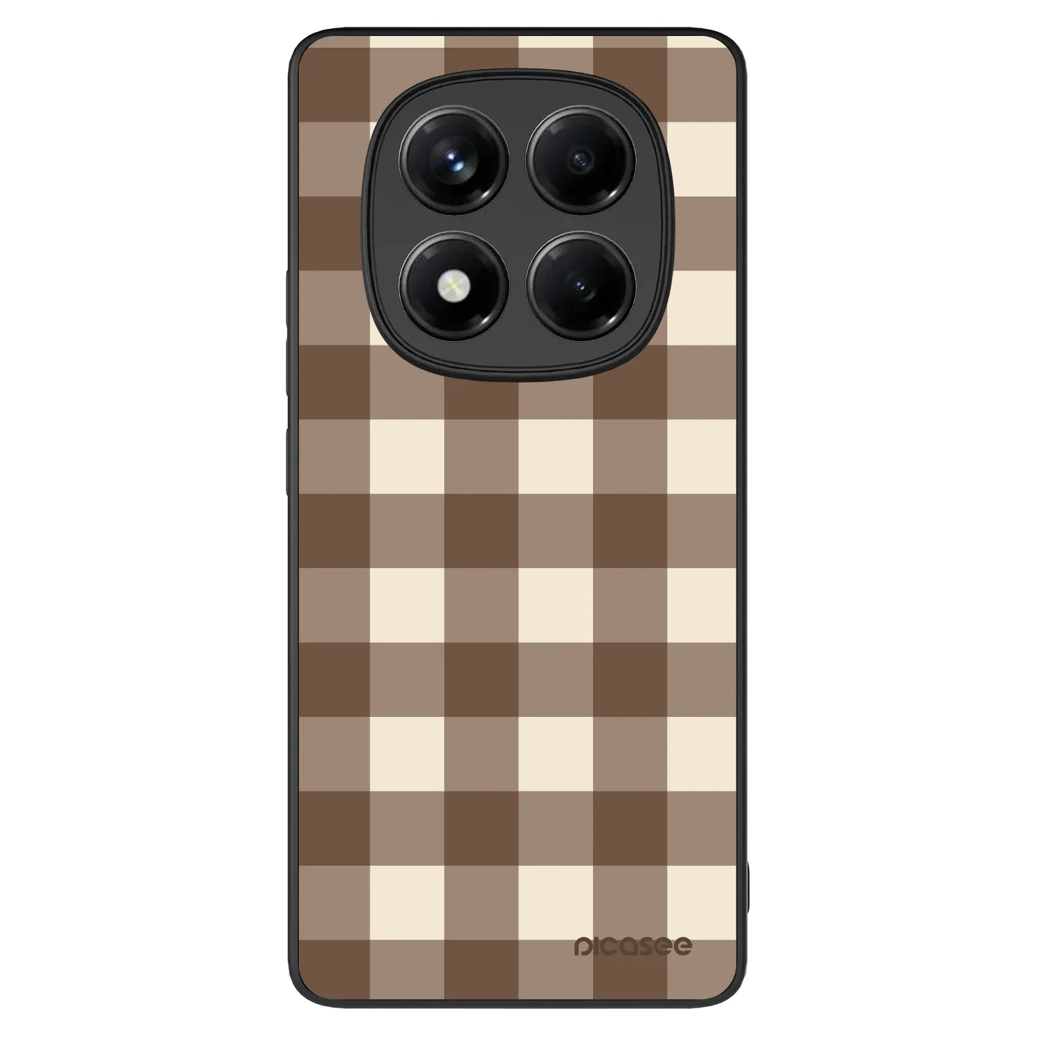Picasee ULTIMATE CASE pro Xiaomi Redmi Note 14 Pro 4G - Brown grid