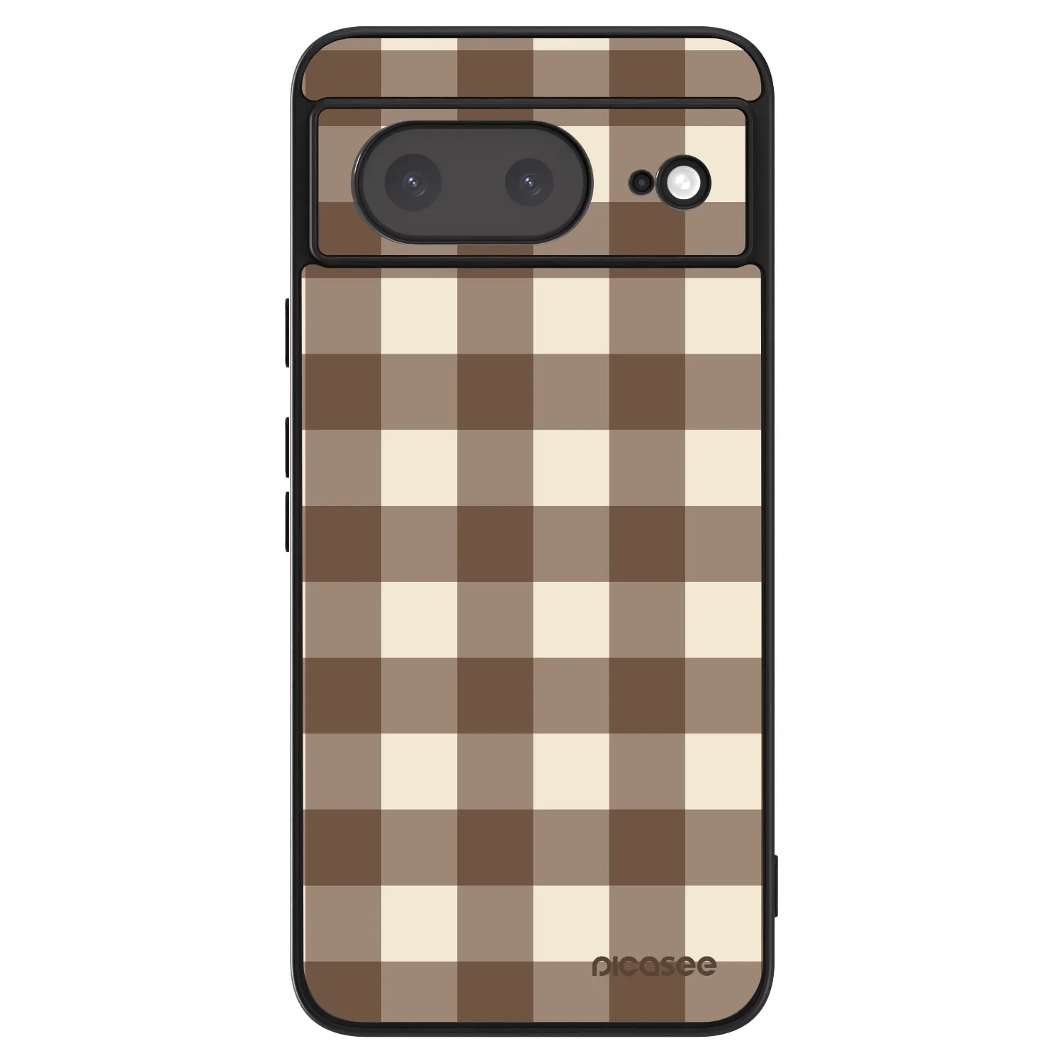 Picasee ULTIMATE CASE pro Google Pixel 8a - Brown grid