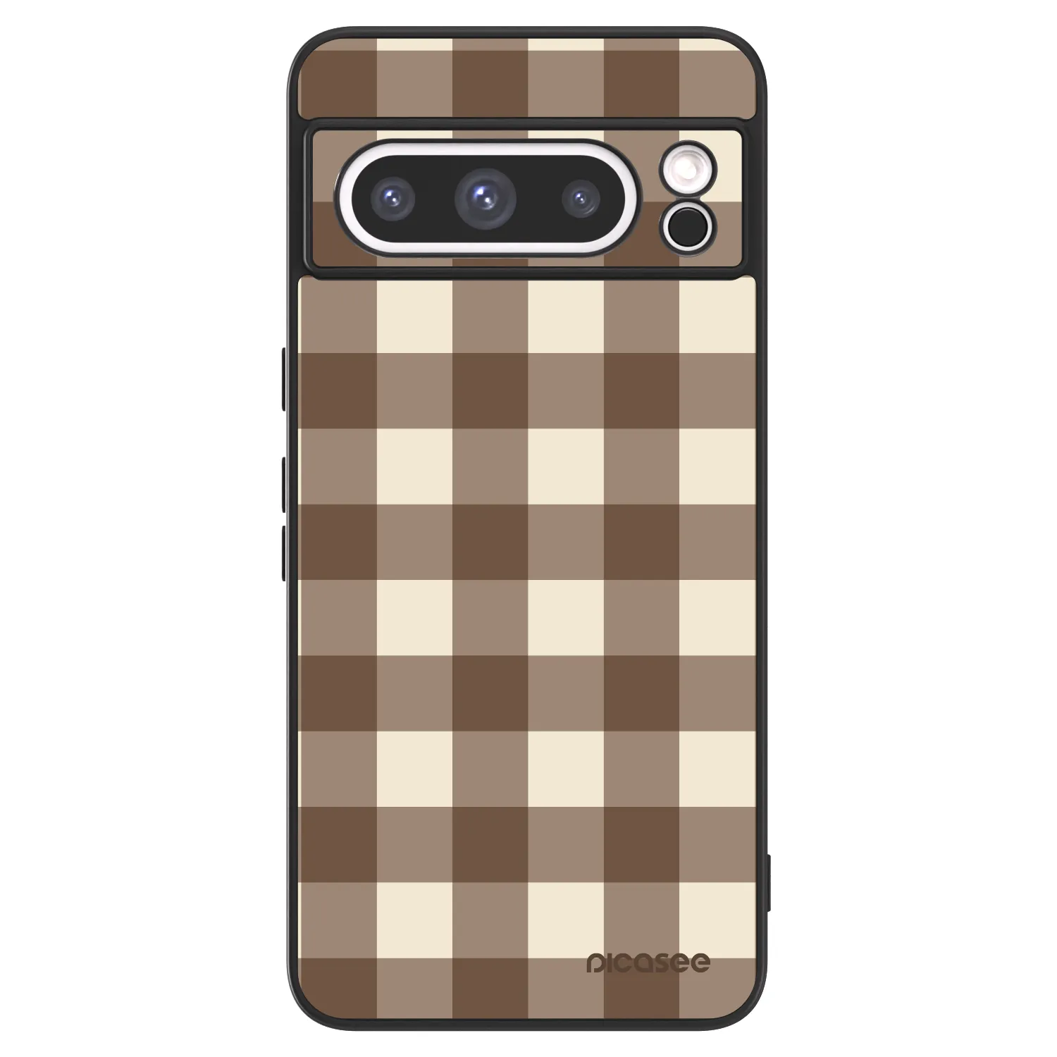 Picasee ULTIMATE CASE pro Google Pixel 8 Pro - Brown grid