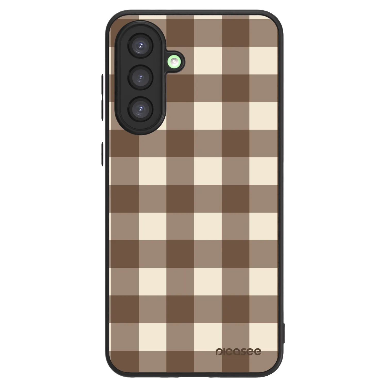 Picasee ULTIMATE CASE pro Samsung Galaxy A26 5G A266B - Brown grid