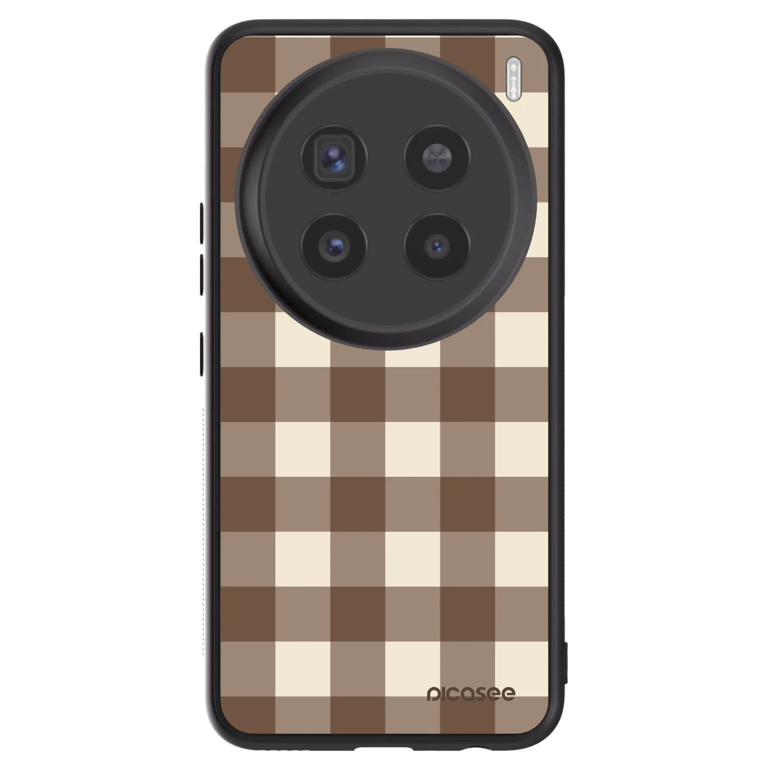 Picasee ULTIMATE CASE pro Vivo X200 Pro - Brown grid