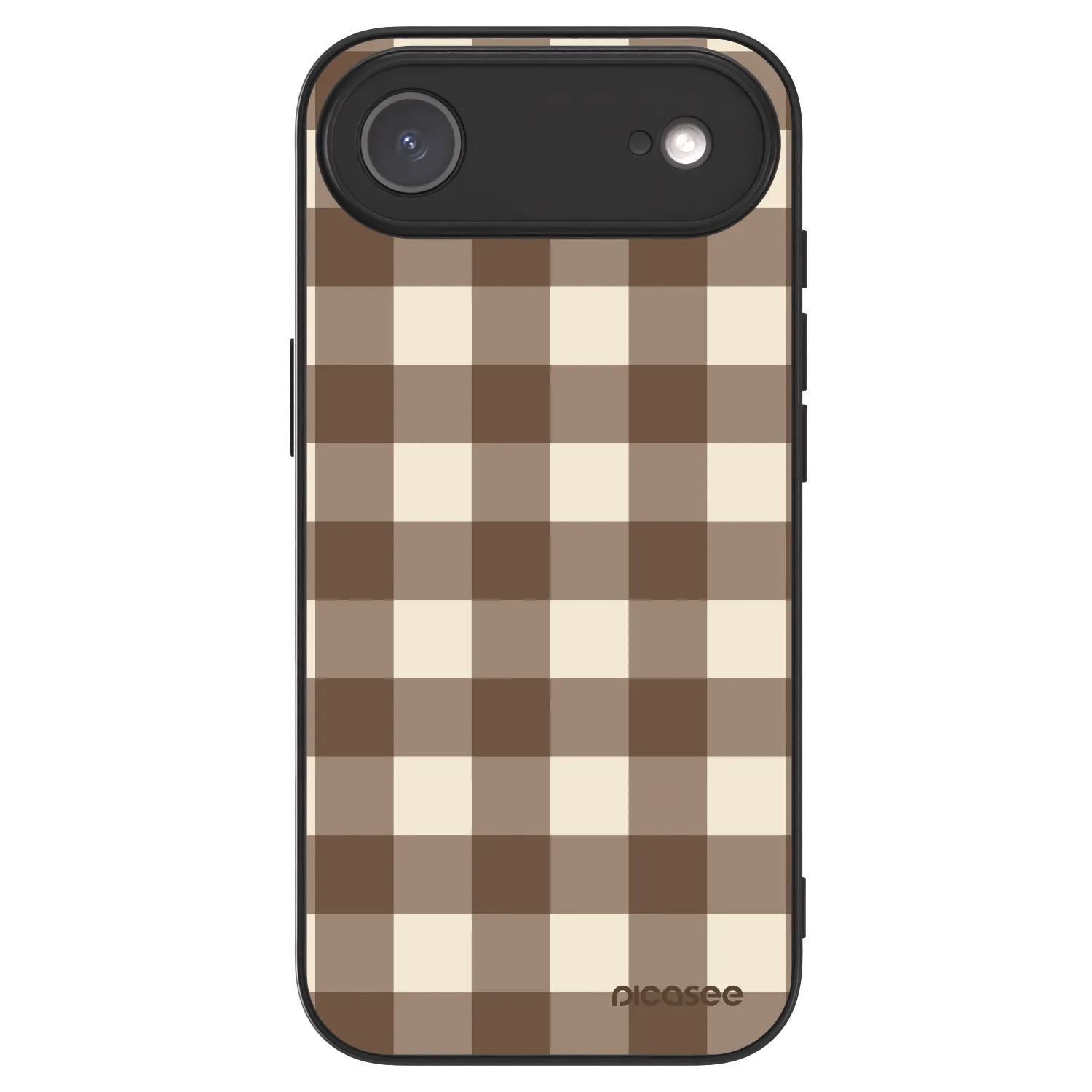 Picasee ULTIMATE CASE pro Apple iPhone Air - Brown grid