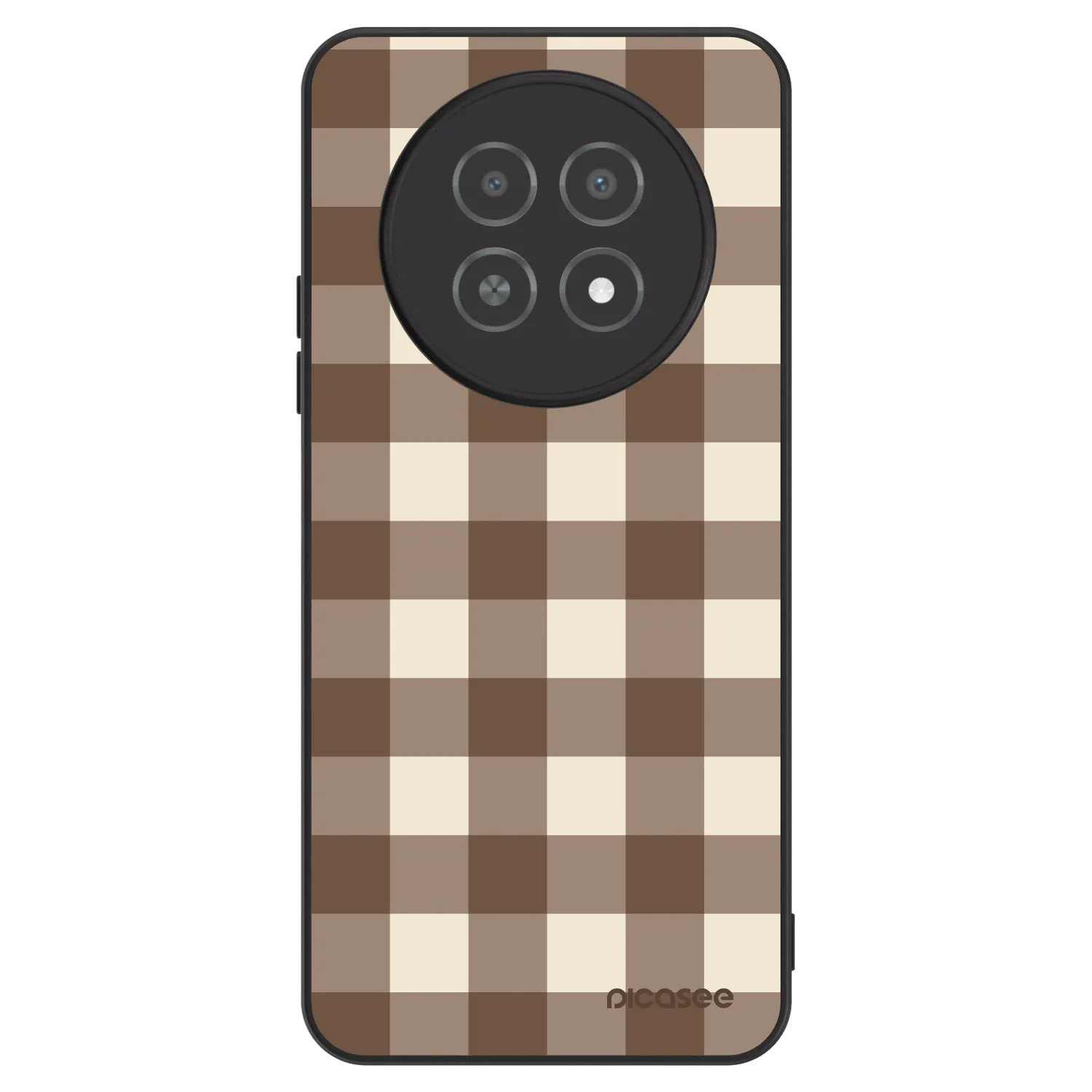 Picasee ULTIMATE CASE pro Realme 12X - Brown grid