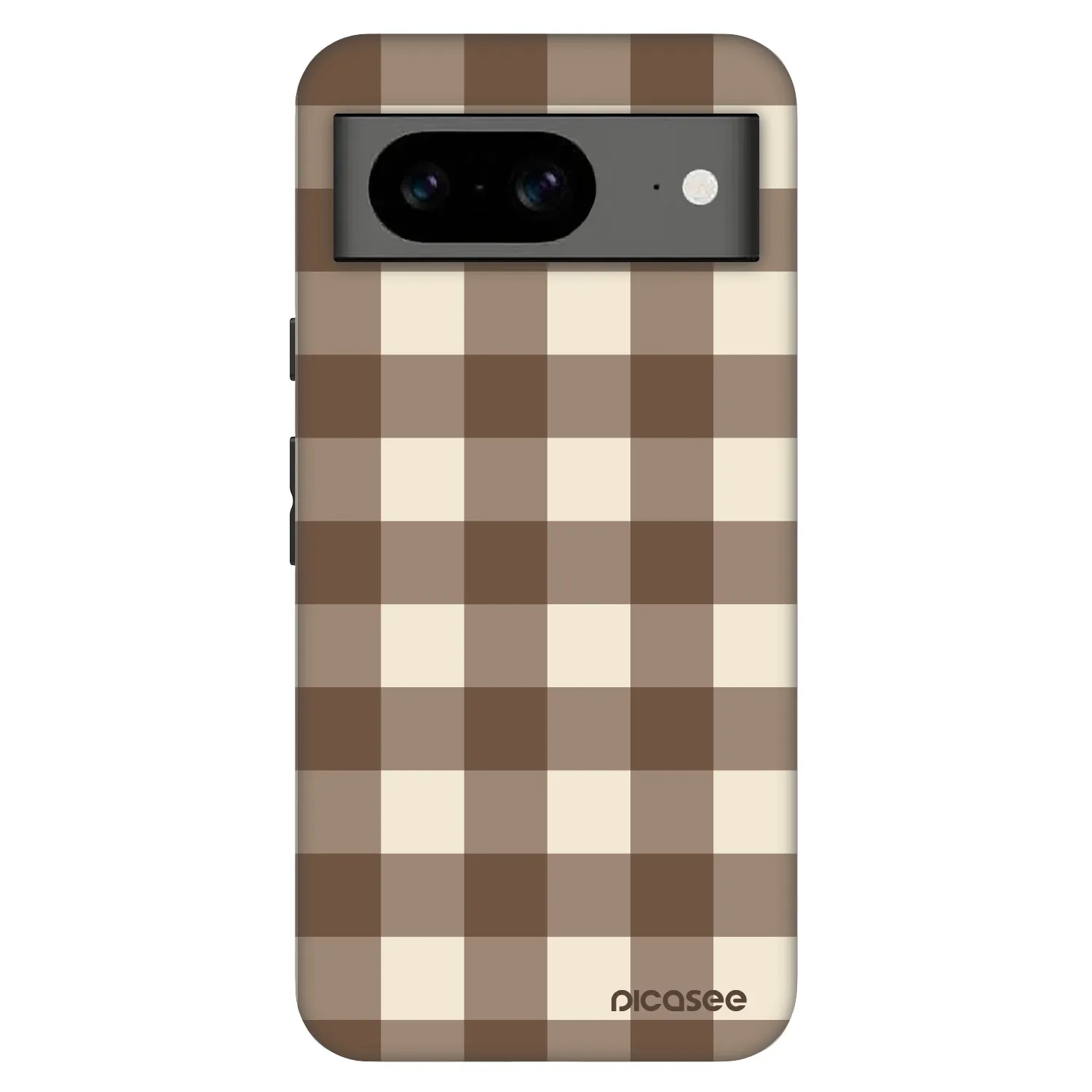 Picasee Fashion Case pro Google Pixel 8 Pro - Brown grid