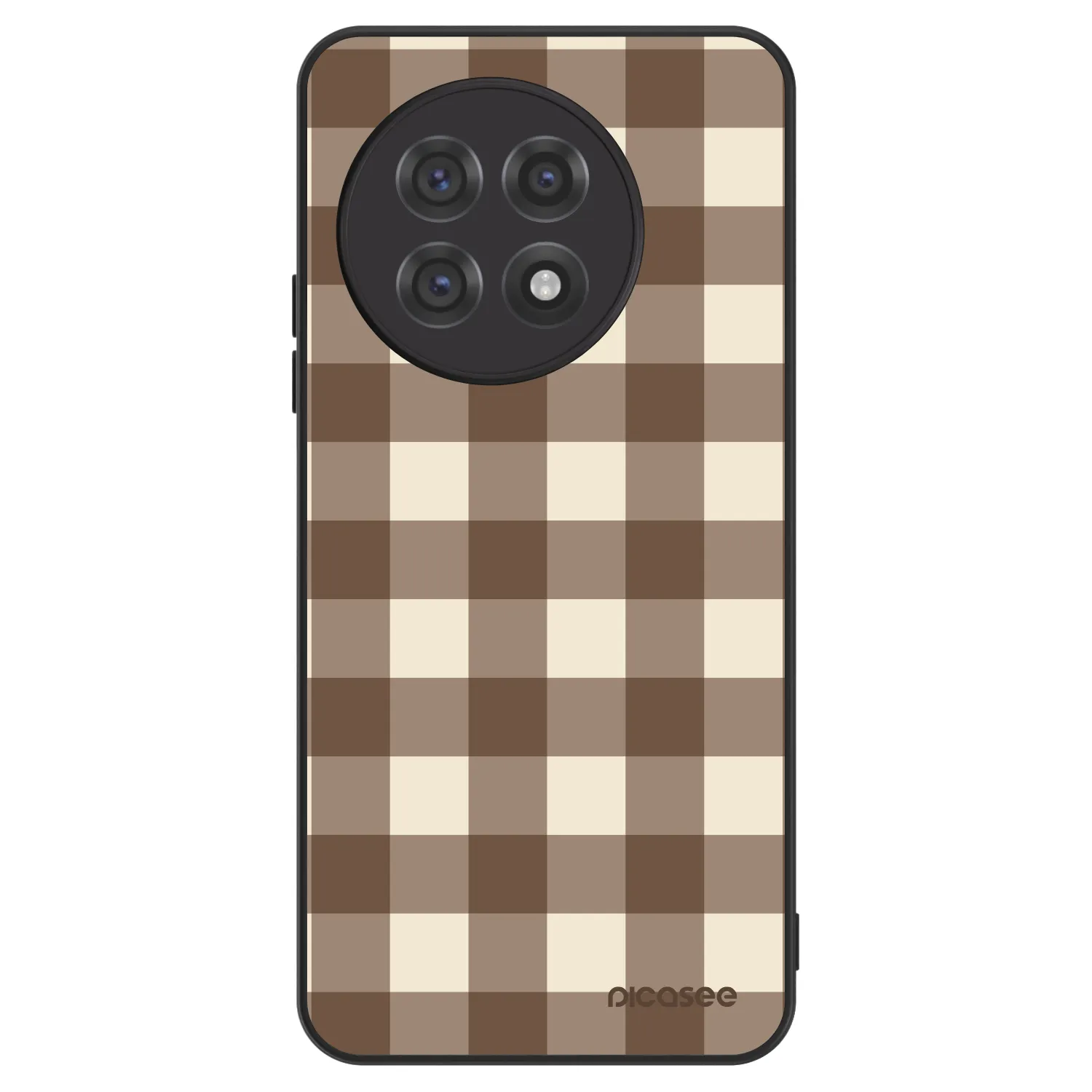 Picasee ULTIMATE CASE pro OnePlus 13R 5G - Brown grid