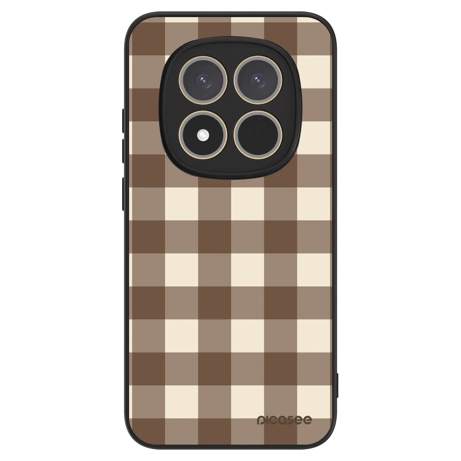 Picasee ULTIMATE CASE pro Xiaomi Redmi Note 15 Pro 4G - Brown grid