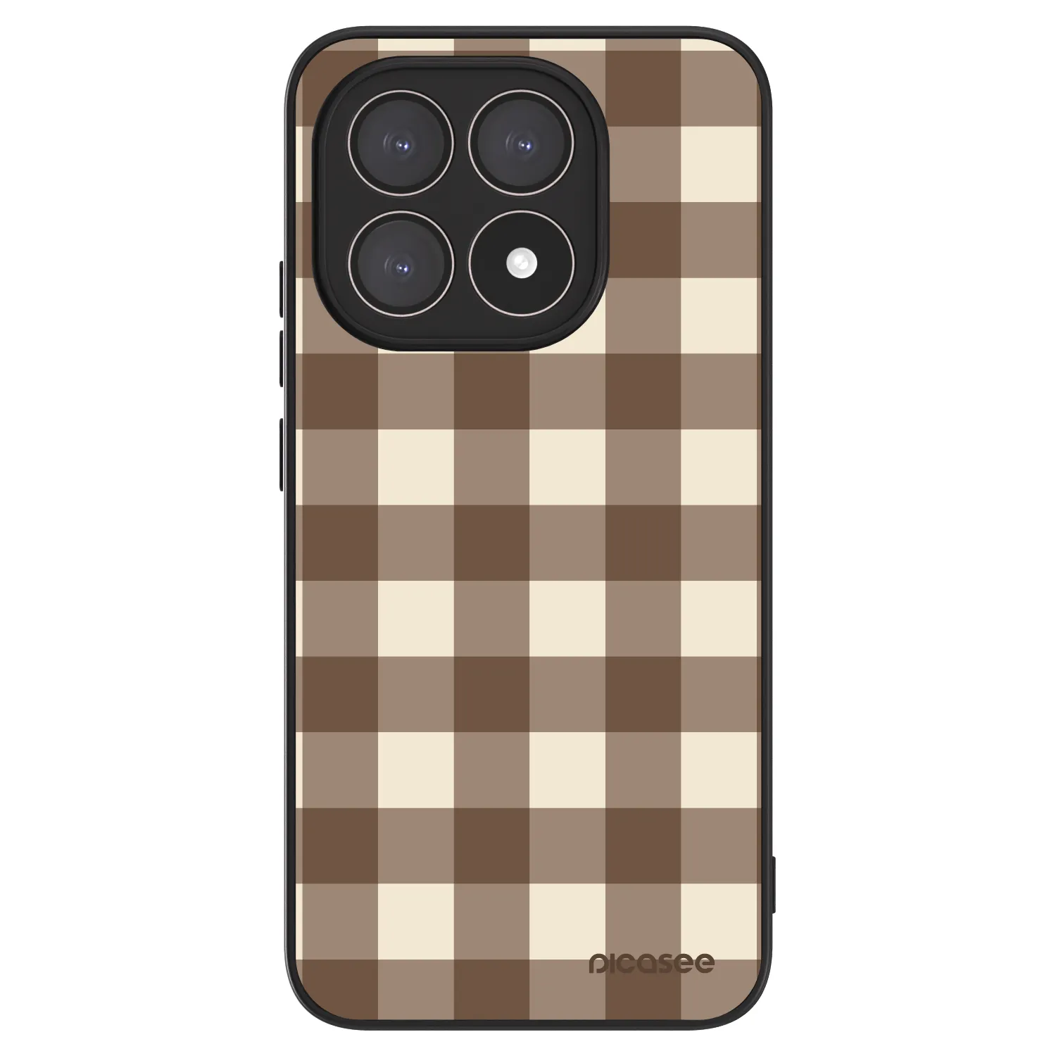 Picasee ULTIMATE CASE pro Xiaomi 15T - Brown grid