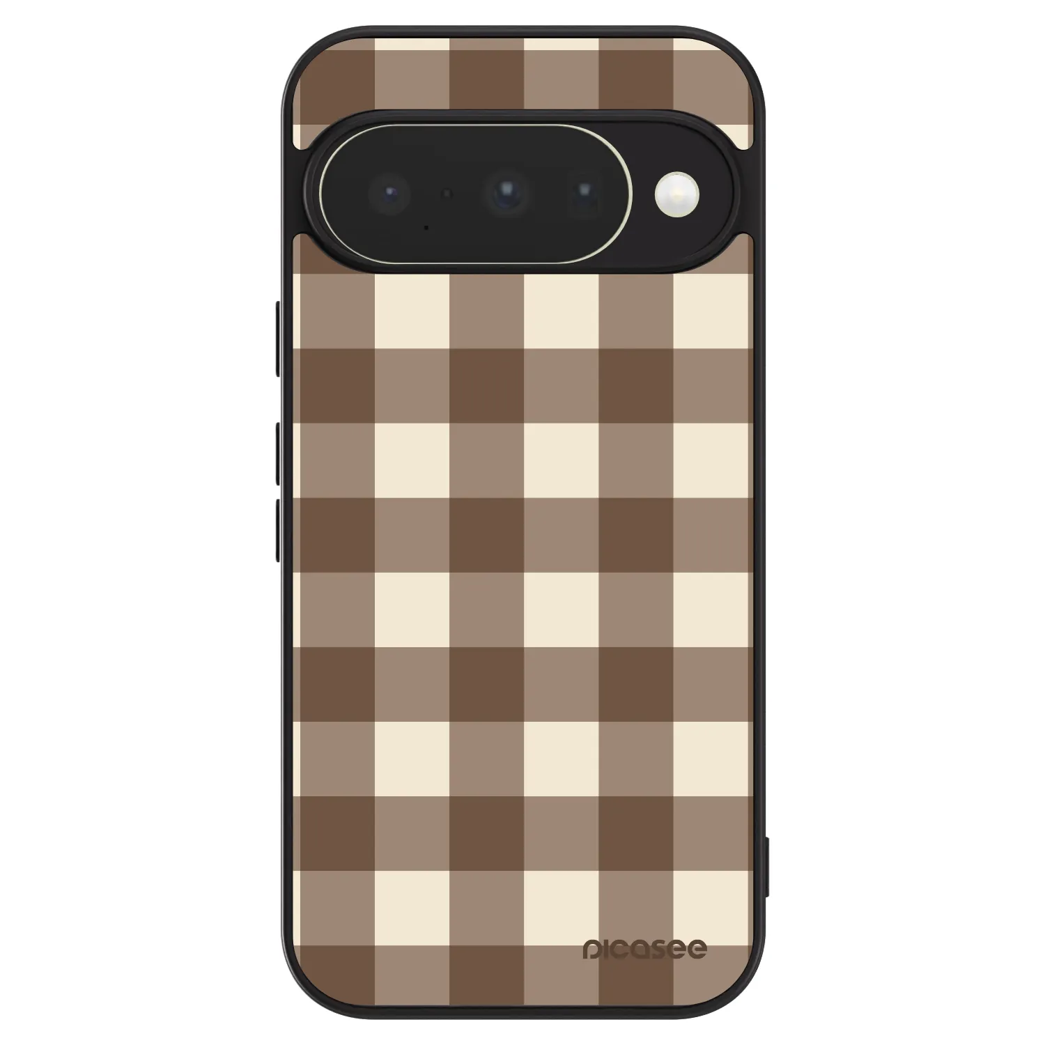 Picasee ULTIMATE CASE pro Google Pixel 10 - Brown grid